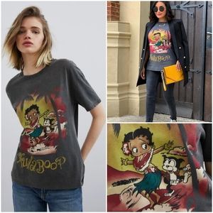 Zara | Tops | Zara Betty Boop Hula Boop 